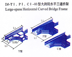 dj-tI、pI、cI-03型大跨距水平三通橋架